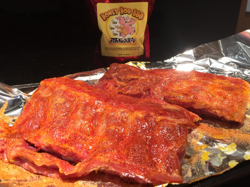 Big Green Egg Baby Back Ribs with Gochujang BBQ Sauce