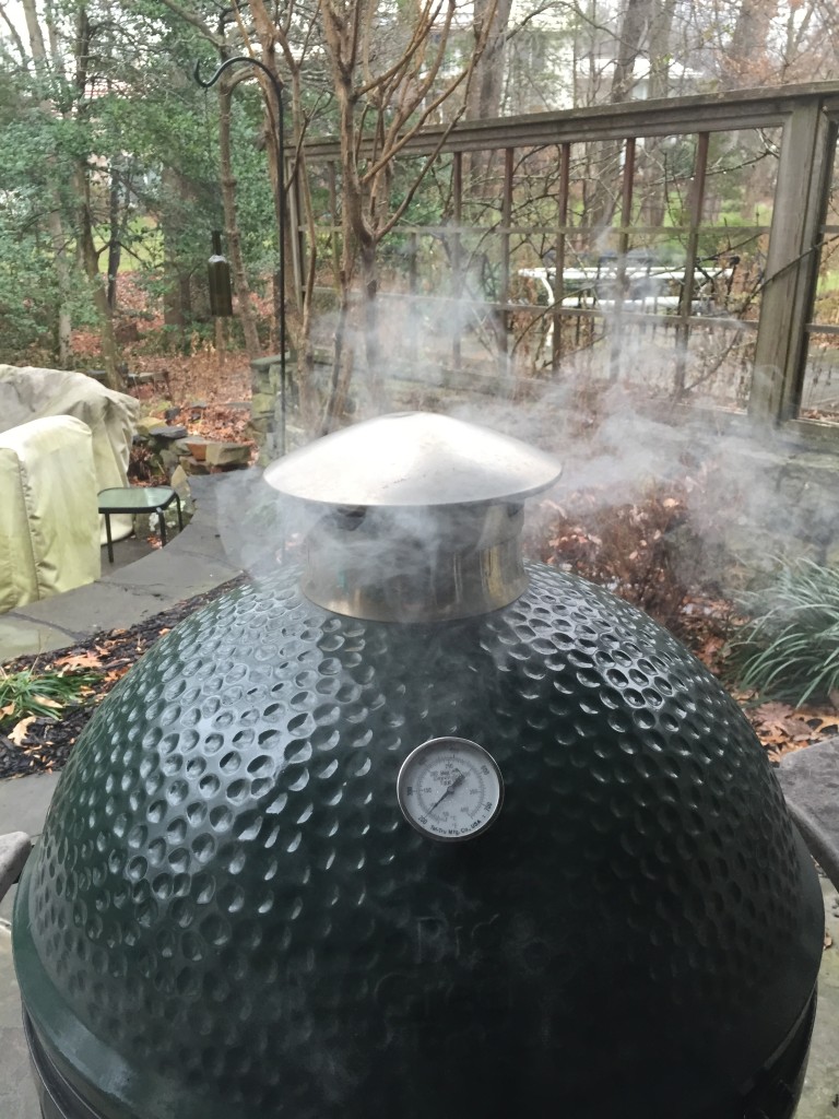 Big Green Egg Baby Back Ribs with Gochujang BBQ Sauce