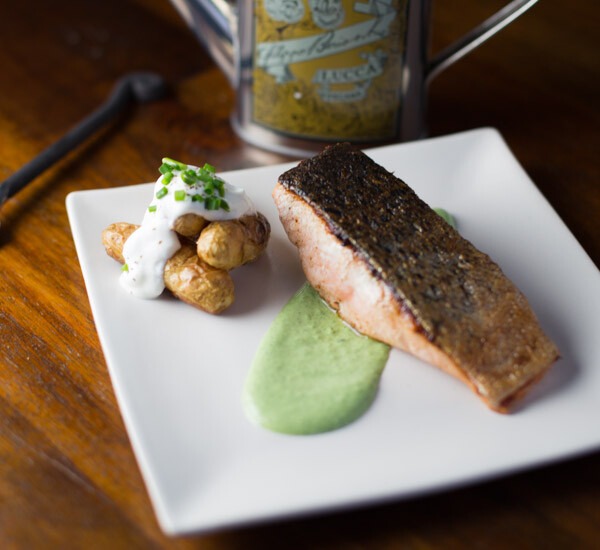 Crispy Skin Salmon on the Big Green Egg