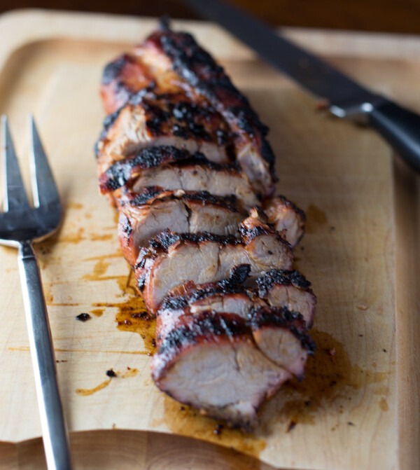 Rubbed Pork Tenderloin on the Big Green Egg