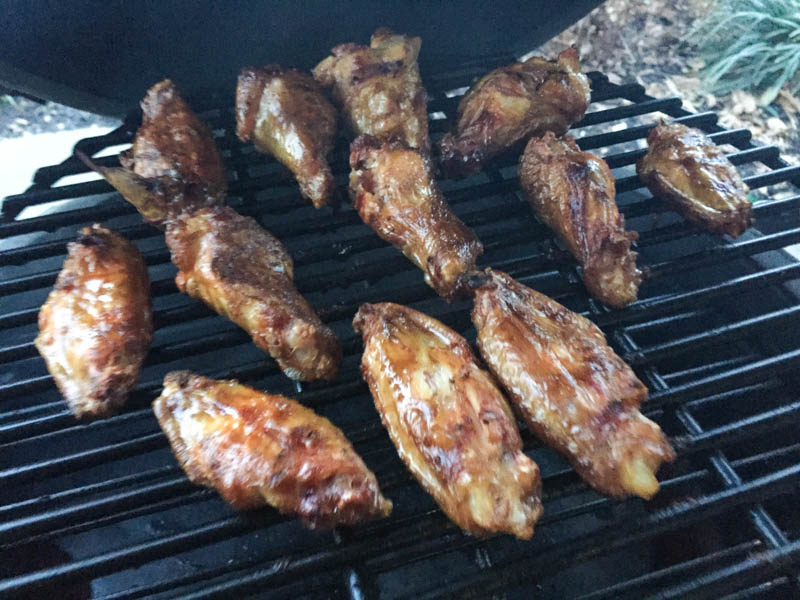 Smoked Vietnamese Chicken Wings on the Big Green Egg