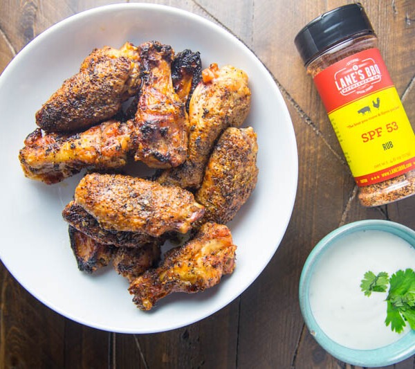 Big Green Egg SPF53 Chicken Wings