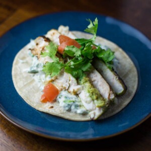 Big Green Egg Fish Tacos