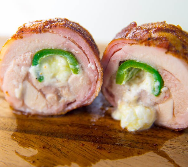 Big Green Egg Chicken Bombs