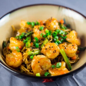 Shrimp Asparagus Stir Fry