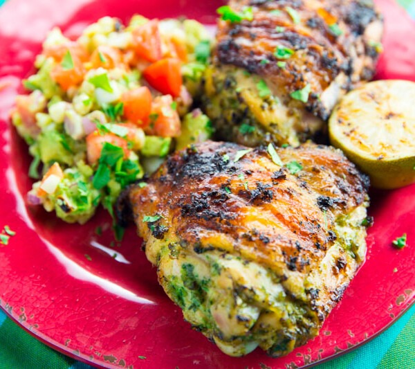 Big Green Egg Cilantro Lime Chicken