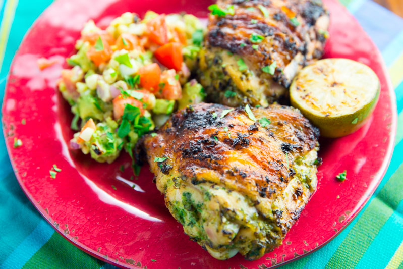 Cilantro Lime Chicken Thighs