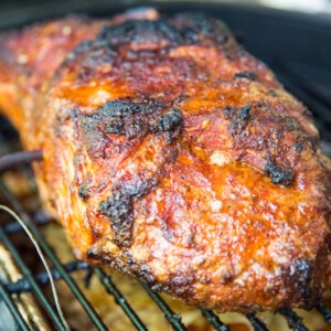 Big Green Egg Hot and Fast Pulled Pork