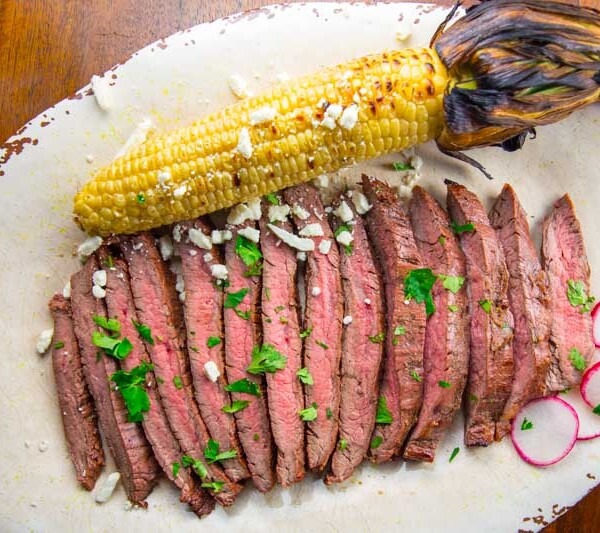 Grilled Tequila Lime Flank Steak