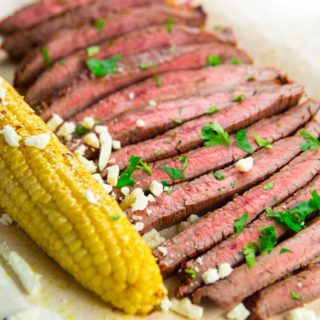 Grilled Tequila Lime Flank Steak