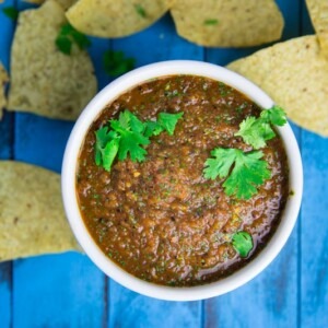 Kamado Style Fire Roasted Salsa