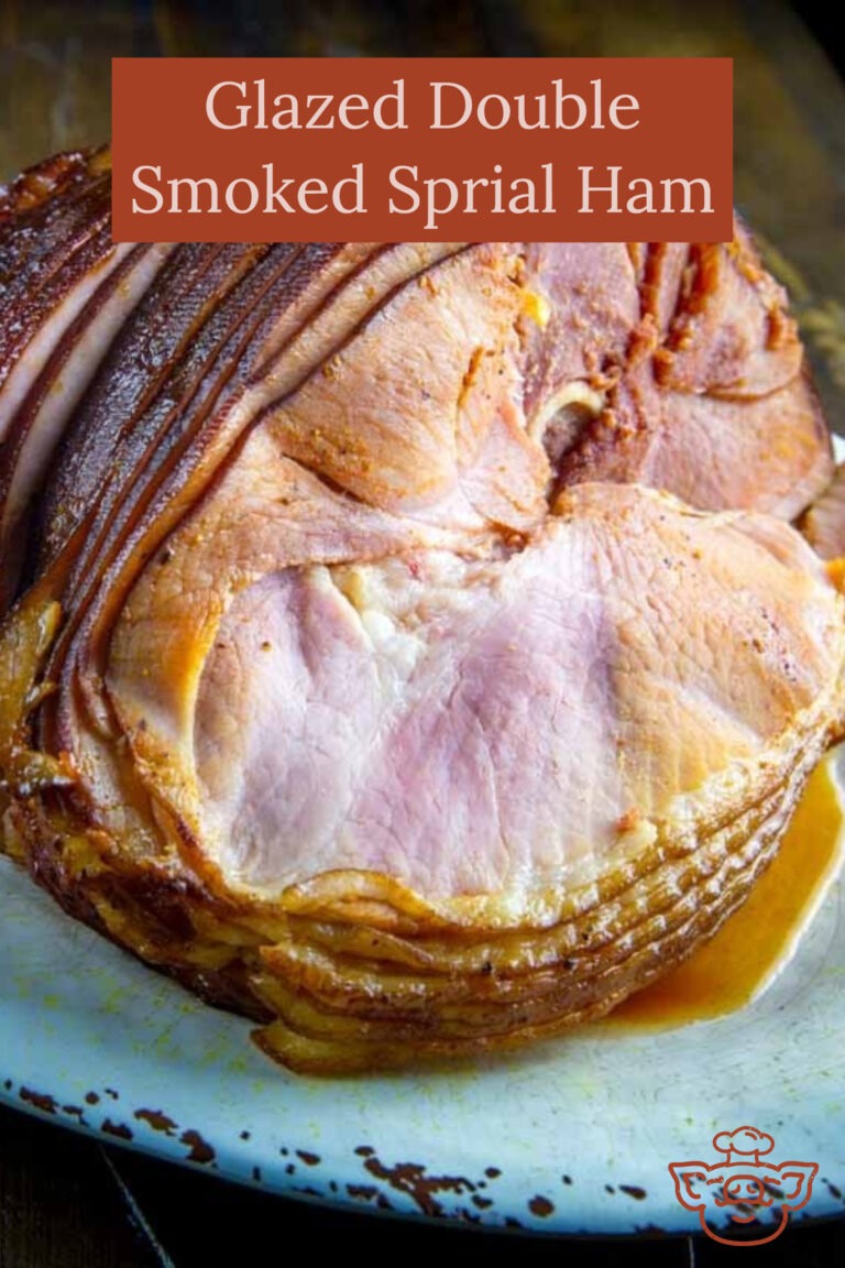 Glazed Double Smoked Spiral Ham - The BBQ Buddha