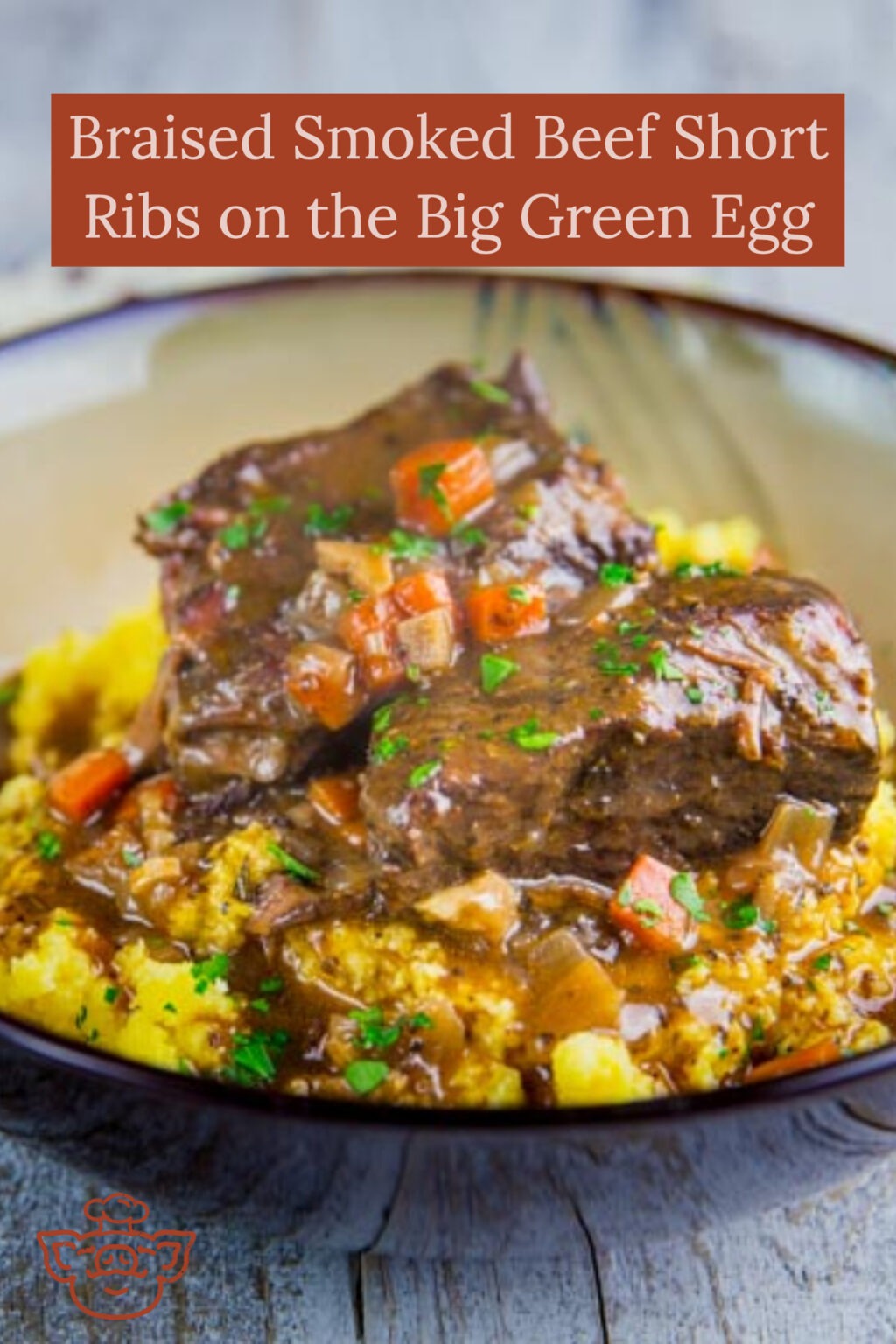 Braised Smoked Beef Short Ribs on the Big Green Egg The BBQ Buddha