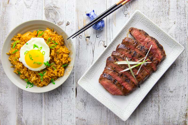 Korean Style Wagyu Flat Iron Steak