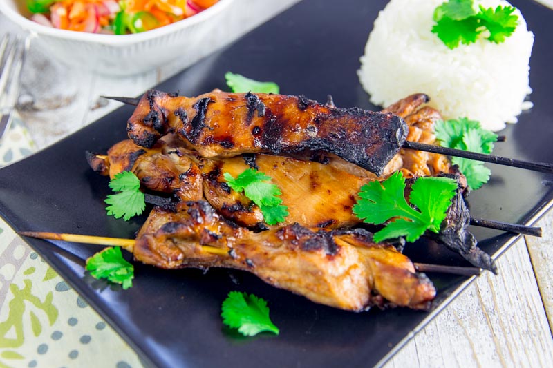 Grilled Filipino Chicken Skewers