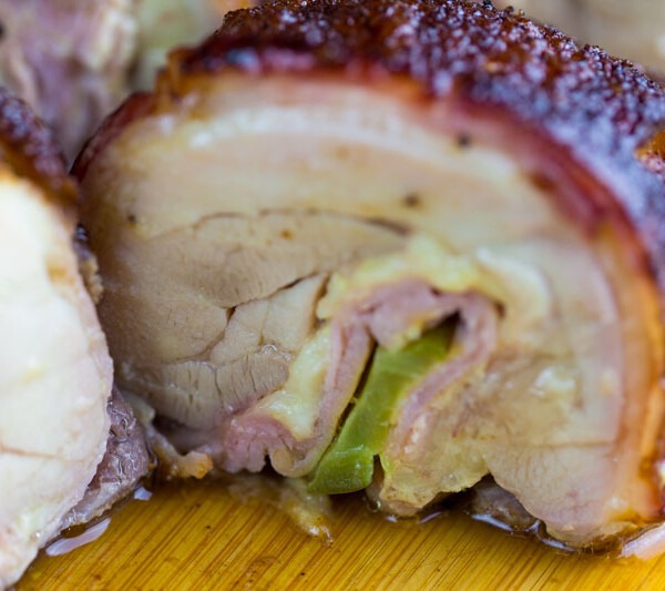 Smoked Cubano Chicken Bombs