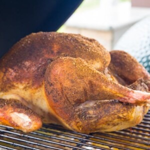 how to cook a turkey on a green egg