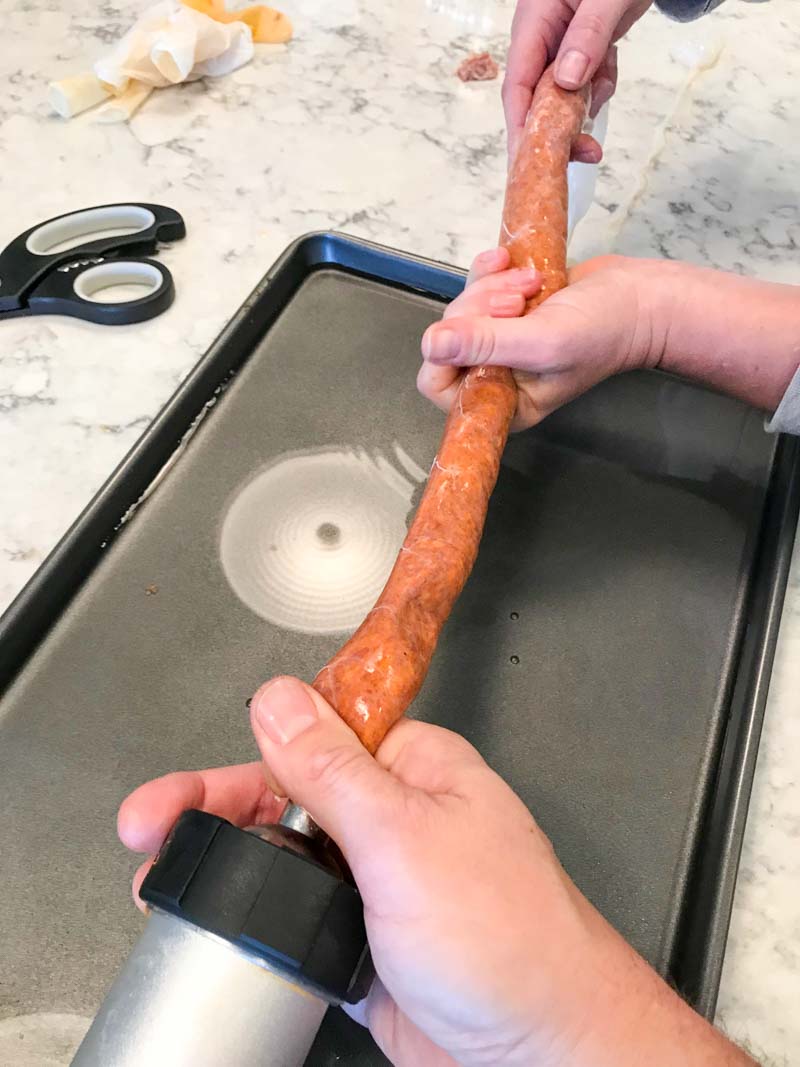Homemade Smoked Chorizo Sausage