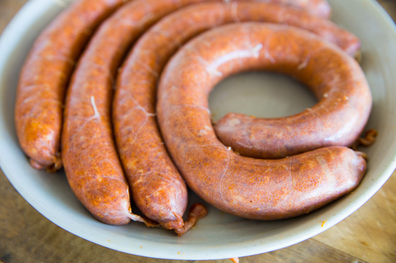 Homemade Smoked Chorizo Sausage
