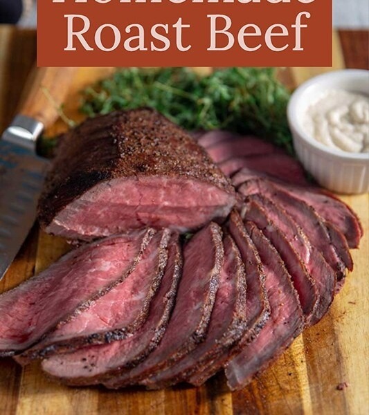 Homemade Top Round Roast Beef