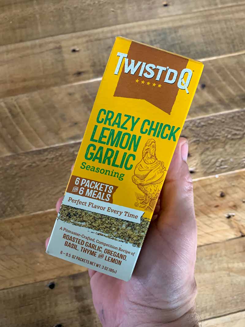 TwistdQ Creamy Lemon Garlic Chicken