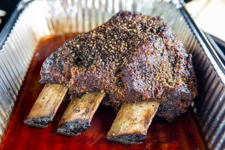 Beef Short Ribs Smoked On A Big Green Egg - The BBQ Buddha