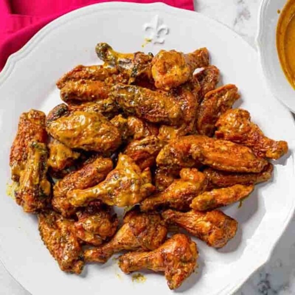 Crispy Big Green Egg Chicken Wings