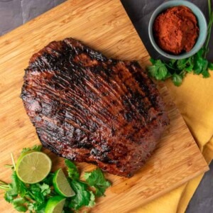 Grilled Korean Marinated Flank Steak