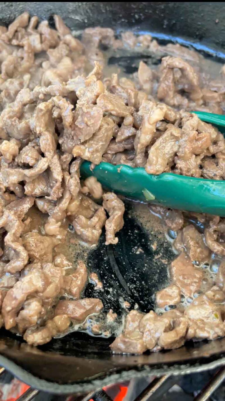 Big Green Egg Steak and Cheese Sandwich The BBQ Buddha