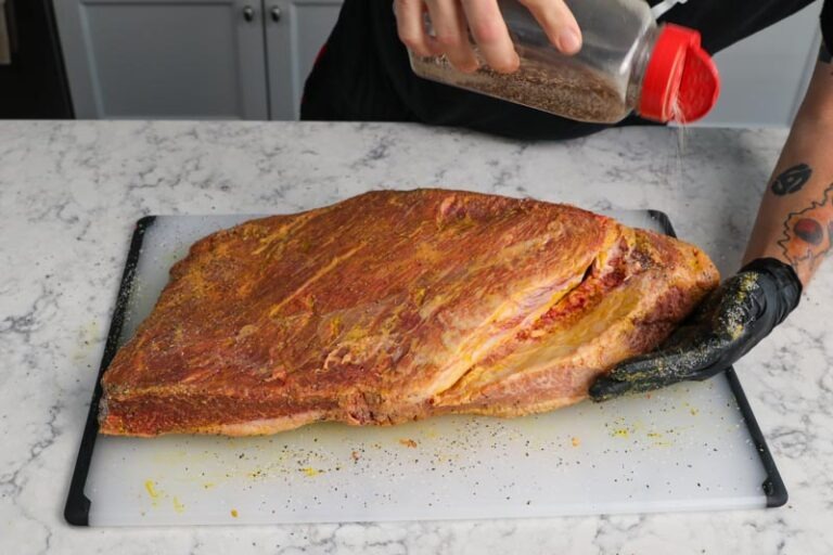 How to Smoke a Brisket on the Big Green Egg - The BBQ Buddha