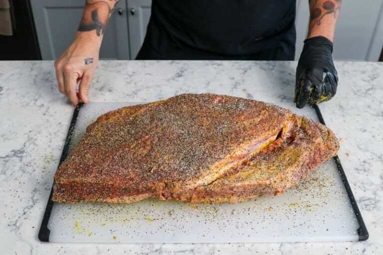 How to Smoke a Brisket on the Big Green Egg - The BBQ Buddha