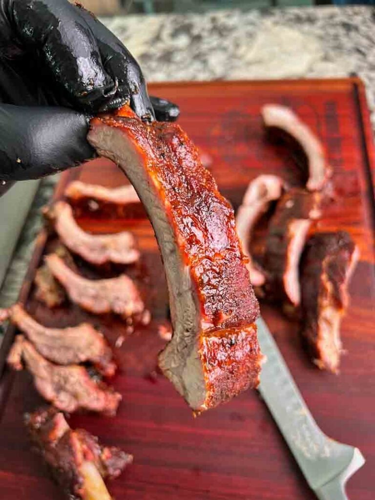 Big Green Egg Hot and Fast Baby Back Ribs - The BBQ Buddha
